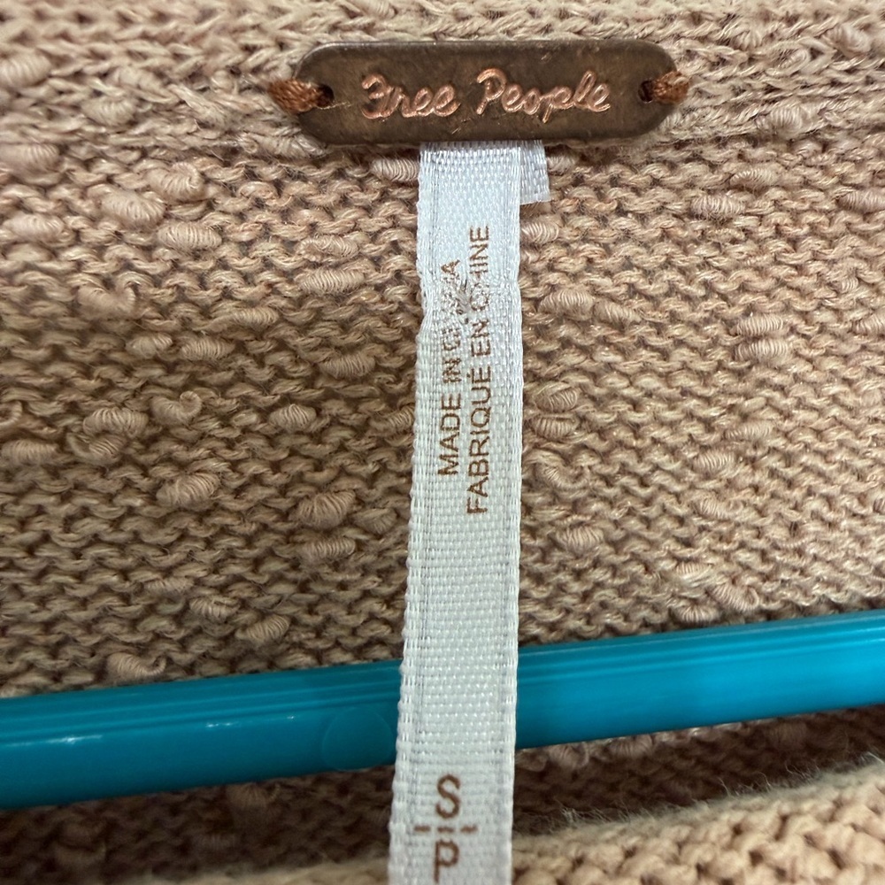 Free People Tan Knit Sweater - Picture 2 of 7